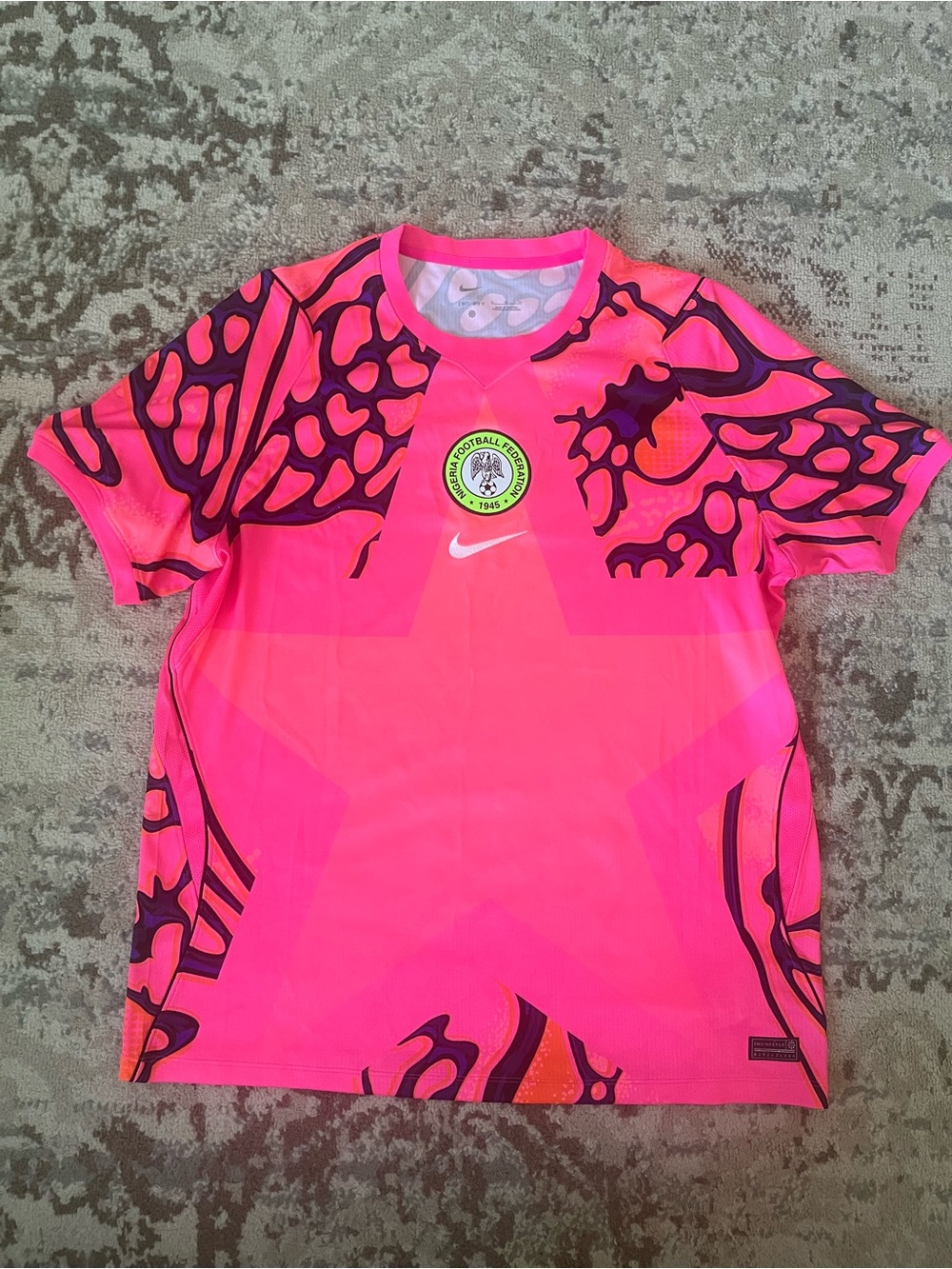 Nike Pink Nigeria Goalkeeper jersey